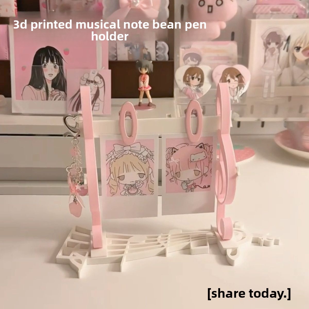 Blank Sheet Music Notebook - Tempat pena berbentuk not musik yang