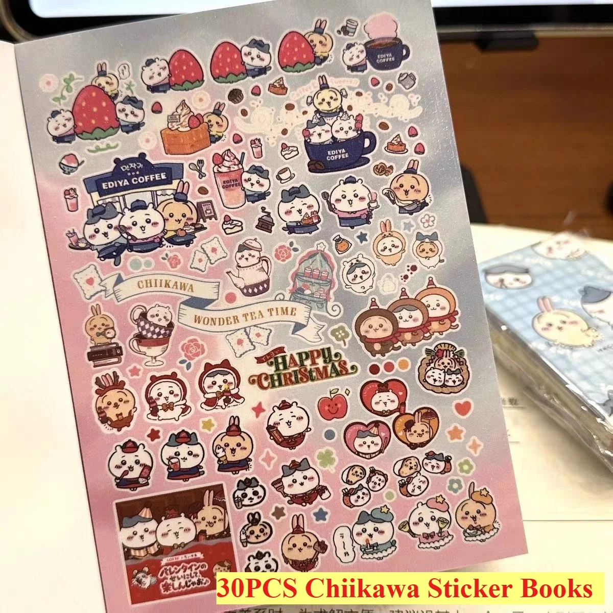 Books - 30 Halaman Buku Stiker Anime Chiikawa