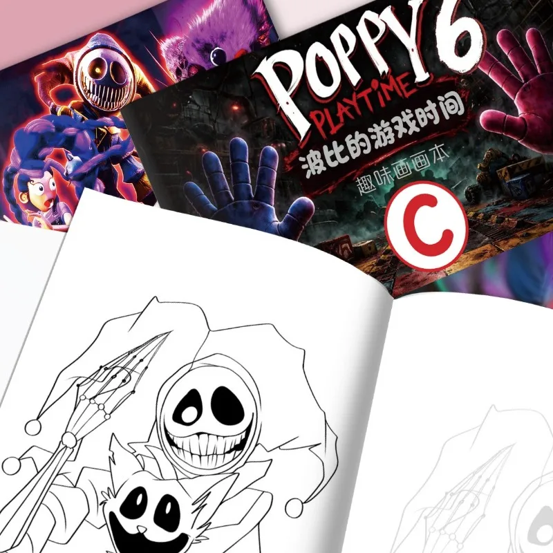 Buku Gambar Seri Poppy Playtim - Stationery Books ulasan dan harga