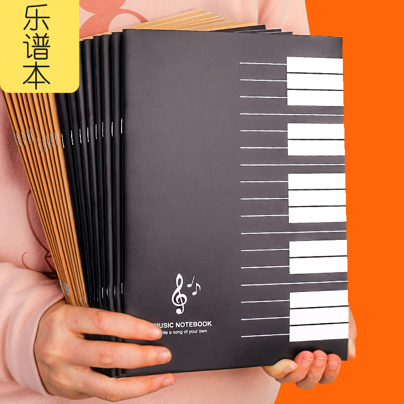 18 Lembar Buku Catatan Latihan - Blank Sheet Music Notebook ulasan dan harga