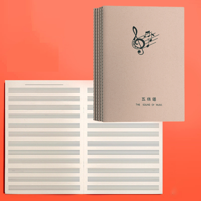 18 Lembar Buku Catatan Latihan - Blank Sheet Music Notebook ulasan dan harga