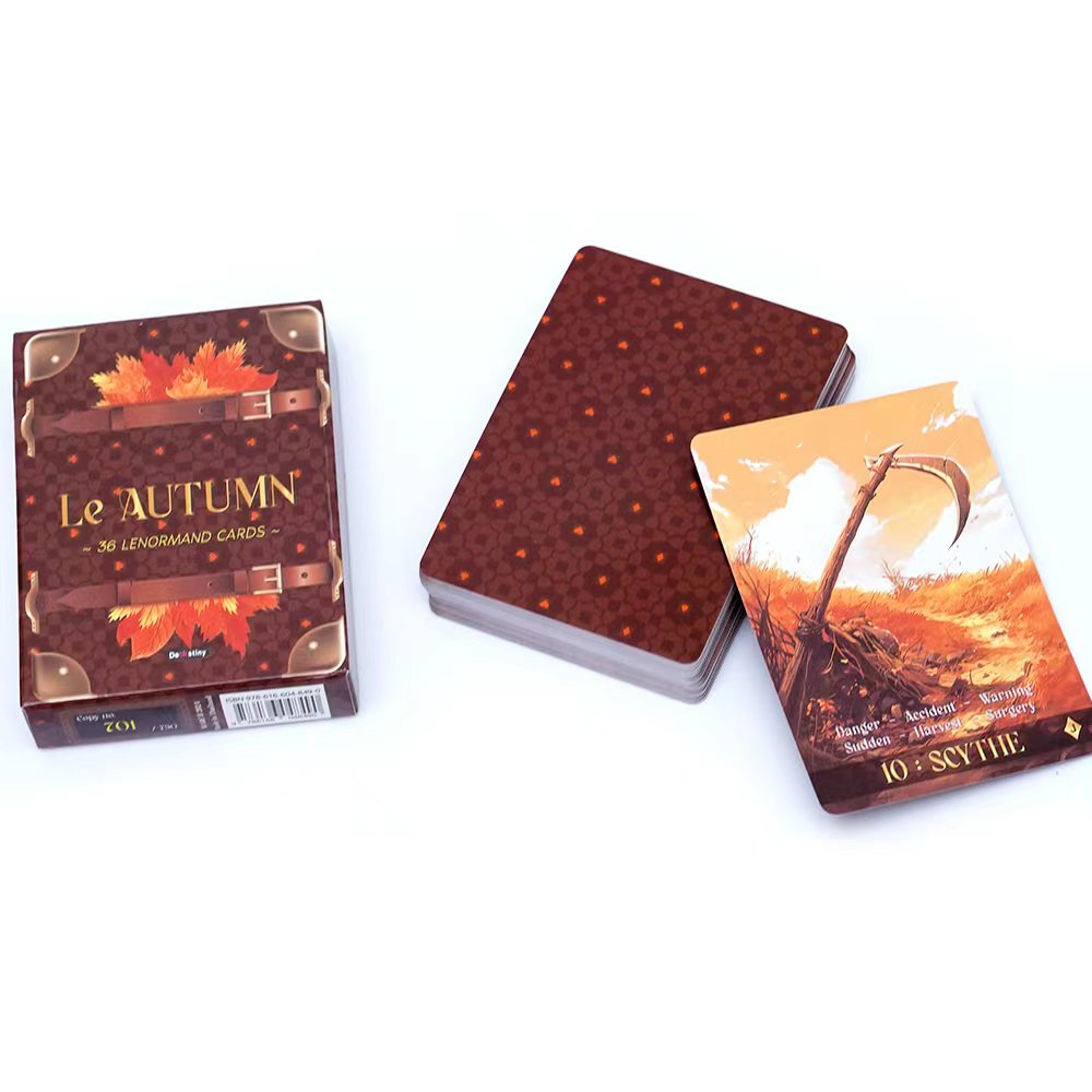 Kartu Tarot Lenormand Koleksi  - Tarot Deck With Guidebook ulasan dan harga