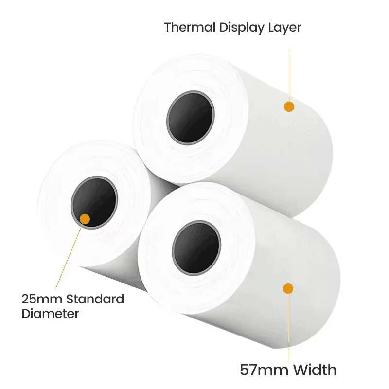 Kertas Termal untuk Pencetakan - Mini Pocket Thermal Printer Paper Roll ulasan dan harga