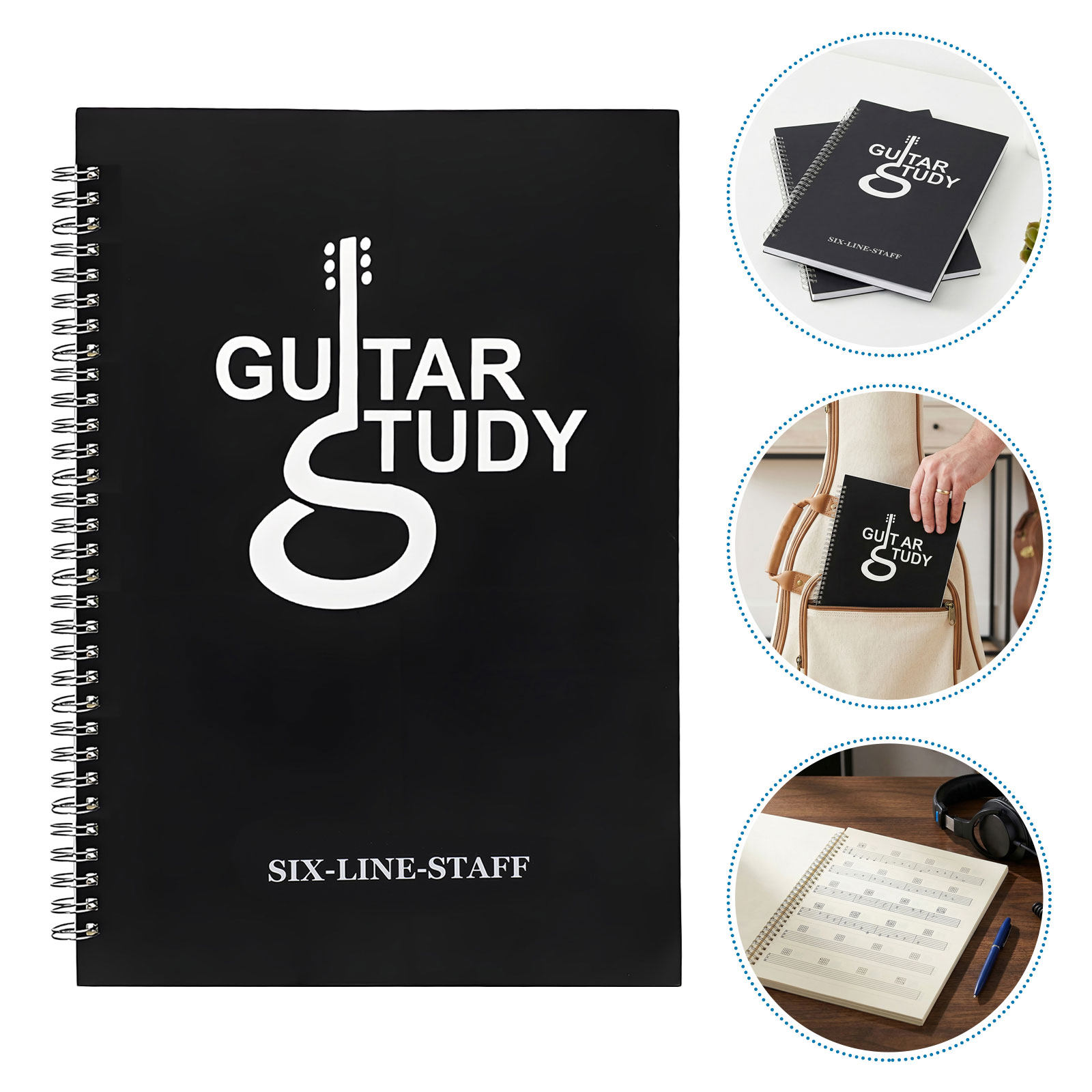 2 buah buku catatan tablatur g - Blank Sheet Music Notebook ulasan dan harga