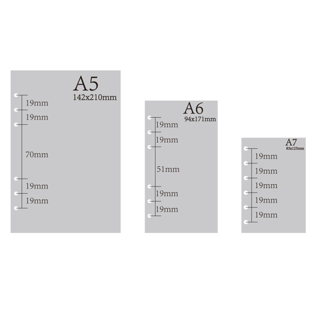 A5 A6 Notebook daun longgar is - A5 Spiral Dotted Grid Notebook ulasan dan harga